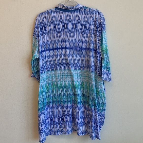 Anne Klein Tunic/Cover-Up • Sz L - Picture 6 of 10
